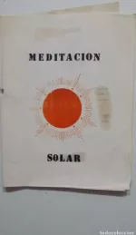 Portada del libro Meditación Solar, de Asociación Adonai.