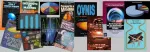 Collage de portadas de libros sobre ovnis publicados en España.