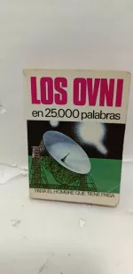 Portada del libro Los OVNI en 25.000 palabras, de Marius Lleget.