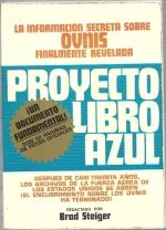 Portada del libro Proyecto Libro Azul, de Brad Steiger.