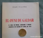 Portada del libro El OVNI de Gáldar, de Juan Villena.