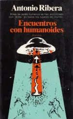Portada del libro Encuentros con humanoides, de Antonio Ribera.