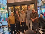 Servera, Tenza, Fernández Peris, Vergel y Zúñiga en un encuentro en Valencia