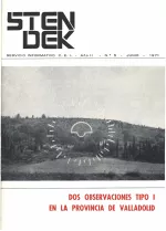 Cubierta de Stendek 5, junio de 1971, donde comienza Los extra-terrestres, de Jader U. Pereira