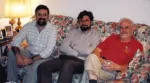 Vicente-Juan Ballester Olmos, Miguel Guasp y Willy Smith, de izquierda a derecha