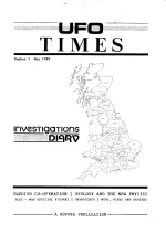 Cubierta de UFO Times / BUFORA Journal