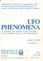 Cubierta de UFO Phenomena International Annual Review — UPIAR